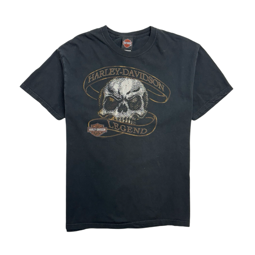 Vintage 2000s Kanes Harley Davidson Tee Black | Vintage Clothing Store Canada