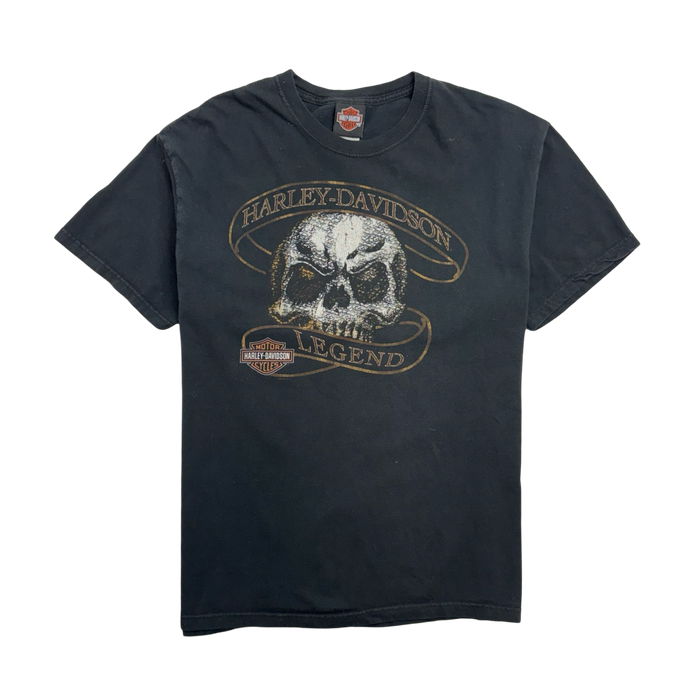 Vintage 2000s Kanes Harley Davidson Tee Black | Vitnage Clothing Store Canada