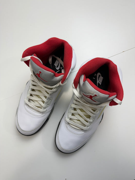 Air Jordan 5 Retro Fire Red Silver Tongue 2020 (USED NO BOX) | Vitnage Clothing Store Canada