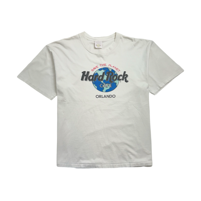 (XL) Vintage Hard Rock Cafe Orlando Tee White