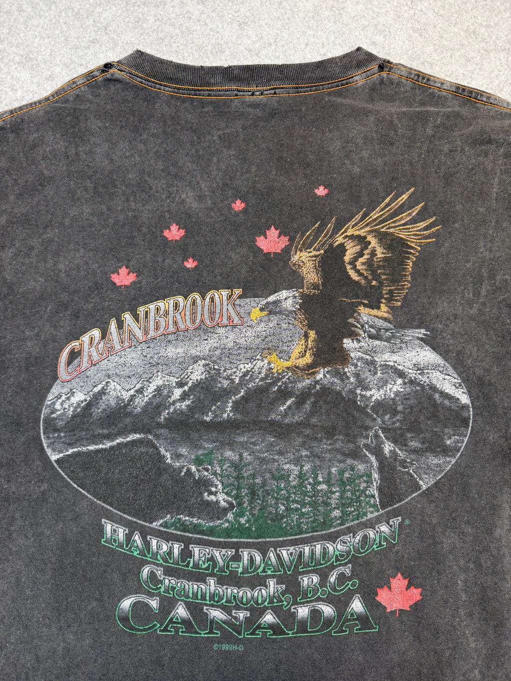 Vintage Harley Davidson 1957 Sportster Tee Black