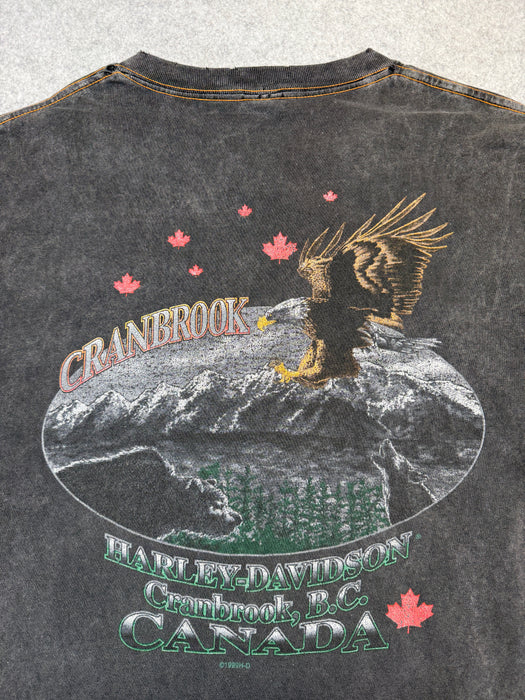 Vintage Harley Davidson 1957 Sportster Tee Black | Vitnage Clothing Store Canada