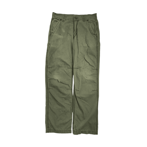 (32) Vintage Carhartt Carpenter Pants Olive | Vintage Clothing Store Canada