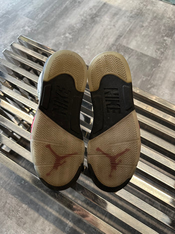 Air Jordan 5 Retro Fire Red Silver Tongue 2020 (USED NO BOX)