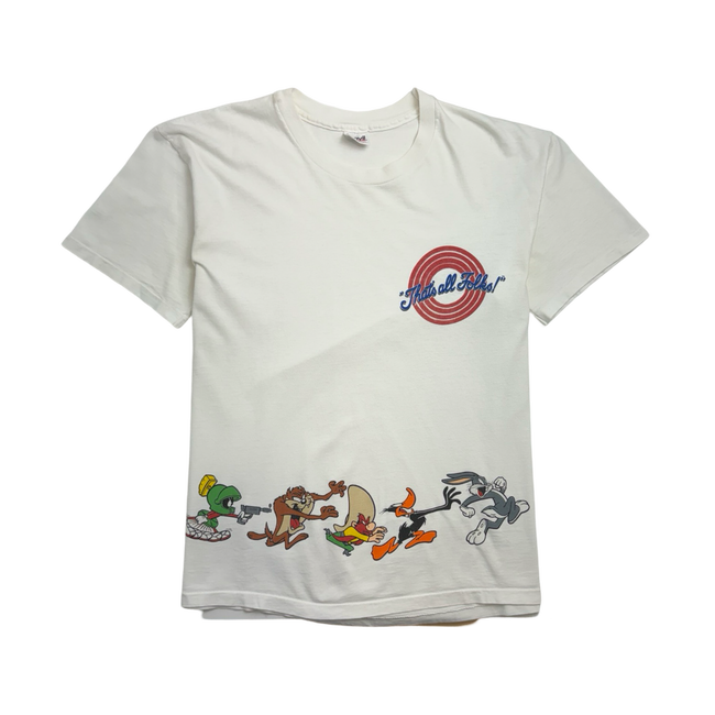 (L) Vintage '93 Looney Tunes Tee White