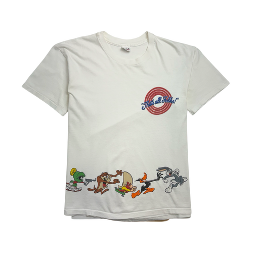 (L) Vintage '93 Looney Tunes Tee White | Vintage Clothing Store Canada