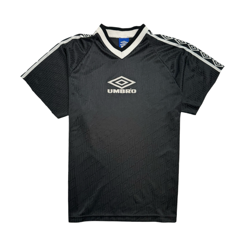 Vintage Umbro Soccer Jersey Black | Vintage Clothing Store Canada