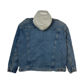 2017 Vetements x Levi’s Hooded Oversized Denim Jacket (USED)