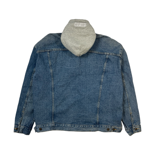 2017 Vetements x Levi’s Hooded Oversized Denim Jacket (USED) | Vintage Clothing Store Canada