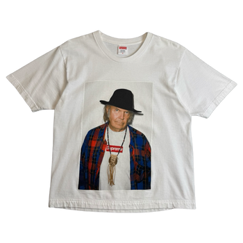 Supreme Neil Young Tee White (USED)