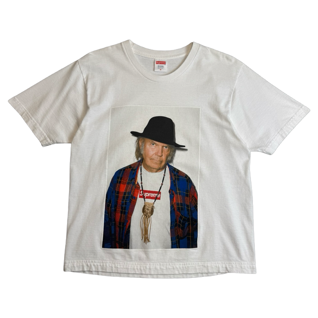 Supreme Neil Young Tee White (USED)