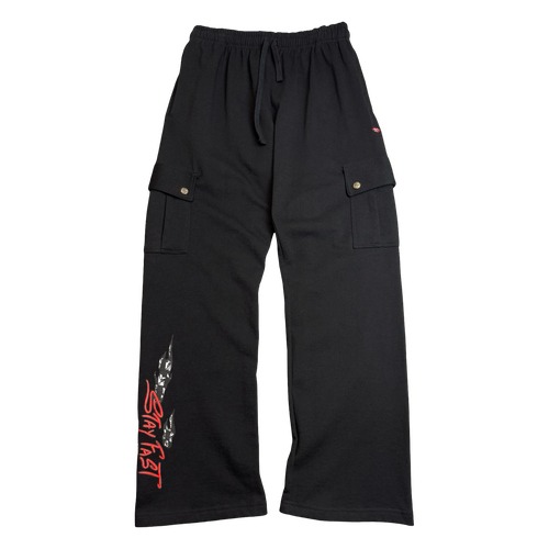 Chrome Hearts Matty Boy Stay Fast Sweatpants Black | Vintage Clothing Store Canada