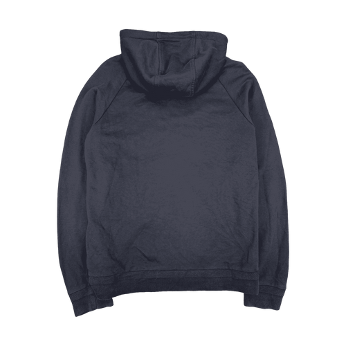 Moncler Combination Logo Zip-up Hoodie Navy Blue (USED) | Vintage Clothing Store Canada