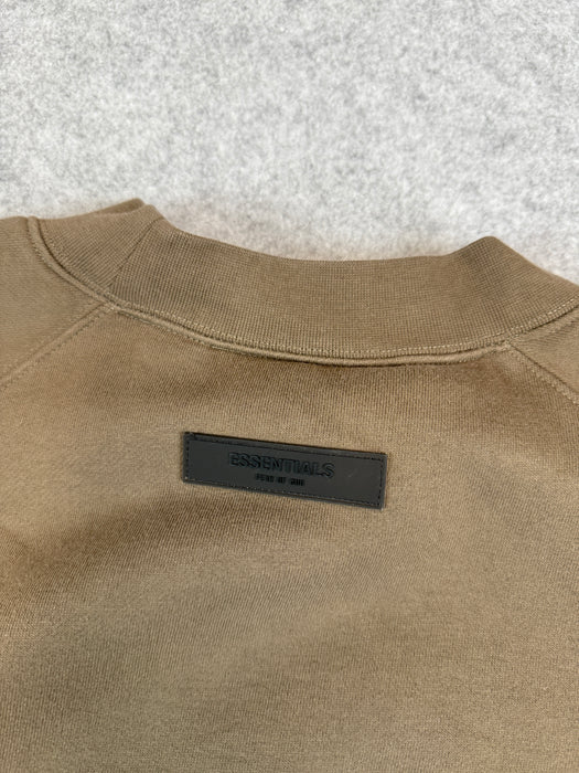 Essentials Fear Of God Sweatshirt Wood (USED) | Vitnage Clothing Store Canada