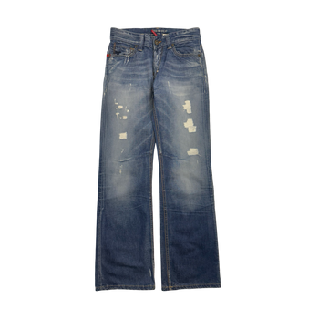 Vintage Y2k Parasuco Denim Pants Dark