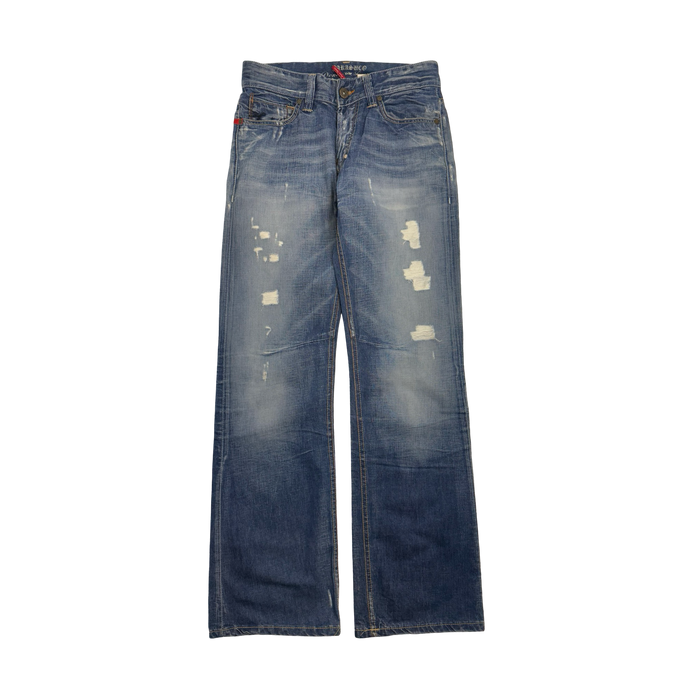 Vintage Y2k Parasuco Denim Pants Dark | Vitnage Clothing Store Canada