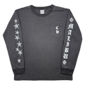 Vintage Chrome Hearts Malibu Exclusive Stars L/S Tee Black