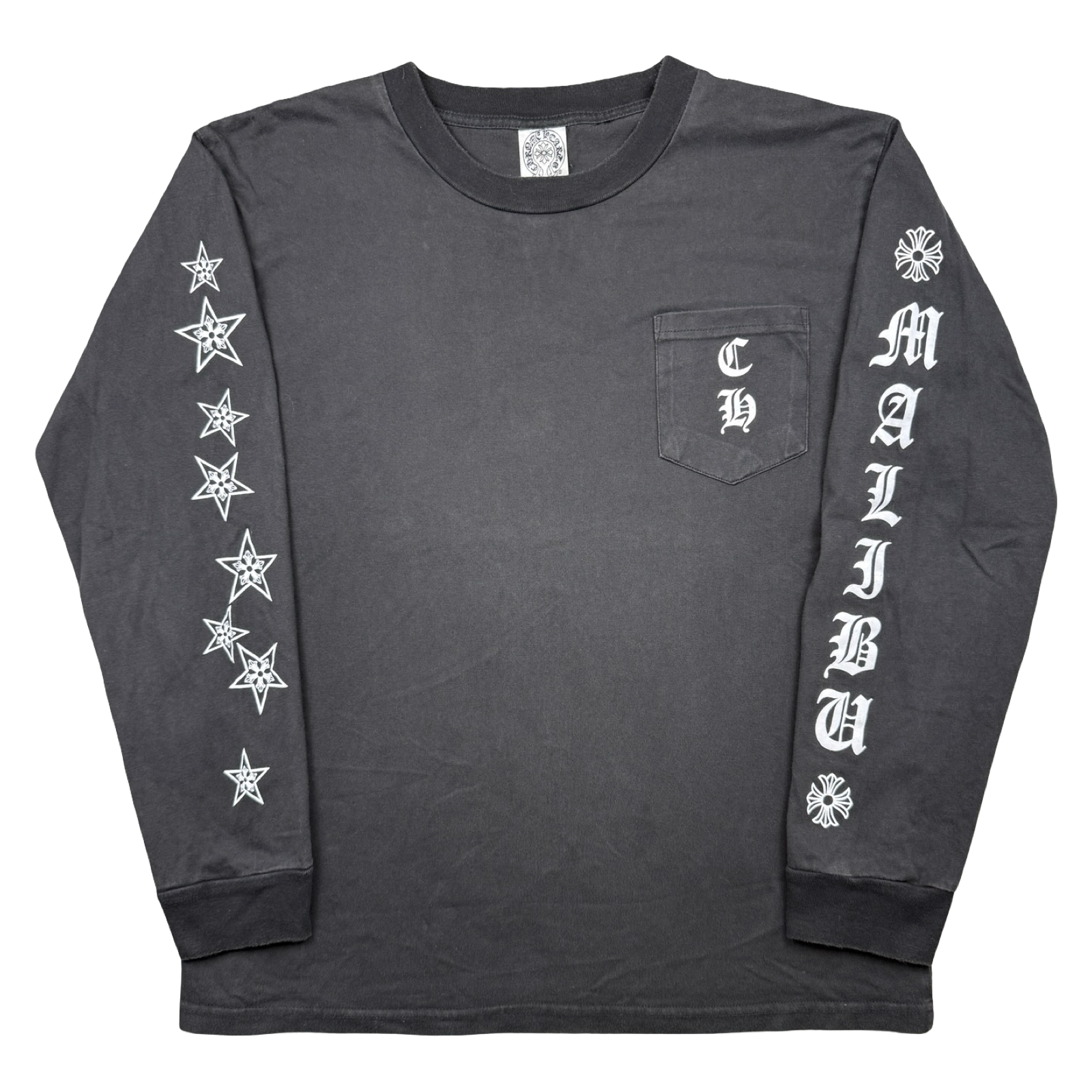 Vintage Chrome Hearts Malibu Exclusive Stars L/S Tee Black