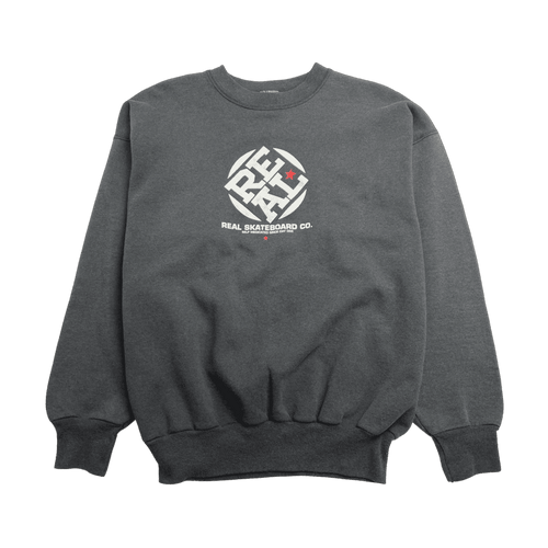 (L) Vintage Real Skateboard Co. Sweatshirt Black | Vintage Clothing Store Canada