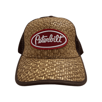 Vintage Peterbilt Woven Trucker Hat