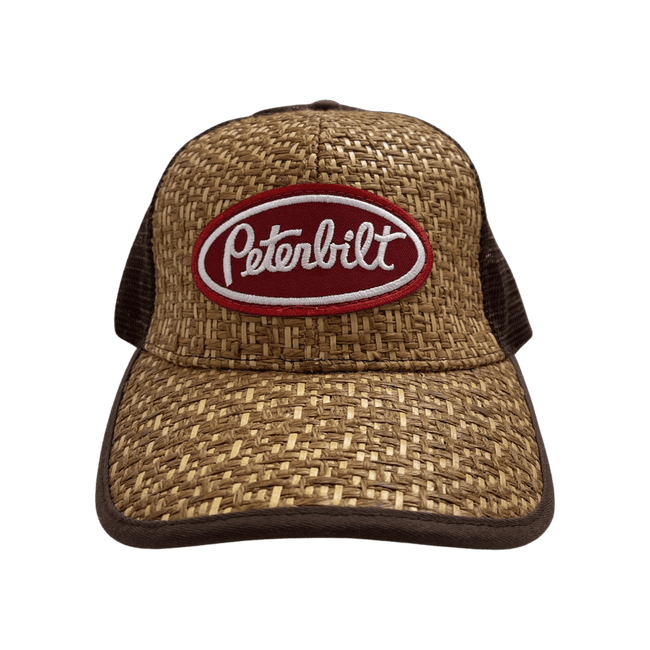 Vintage Peterbilt Woven Trucker Hat