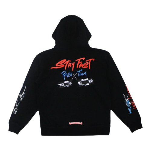 Chrome Hearts Matty Boy Stay Fast Hoodie Black | Vintage Clothing Store Canada