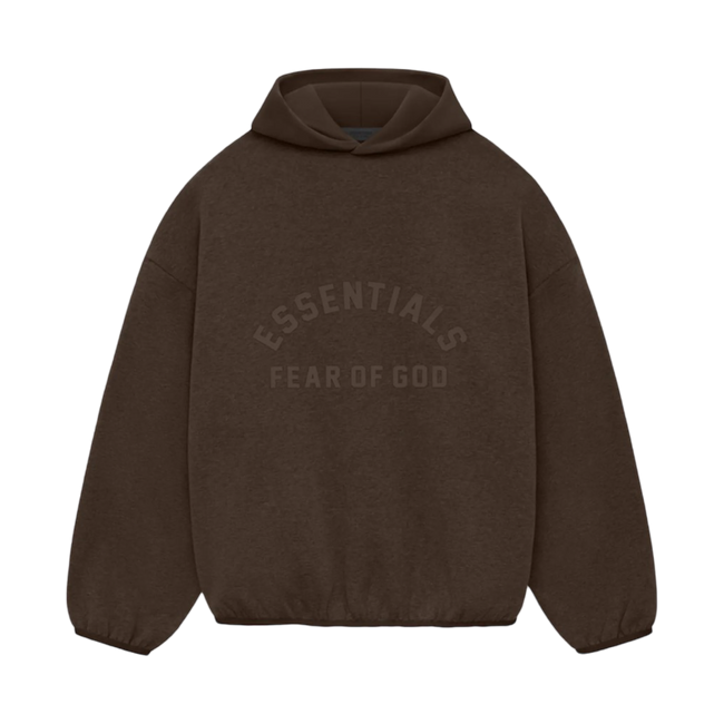 Fear of God Essentials Core Collection Nylon Fleece Hoodie Heather Wood