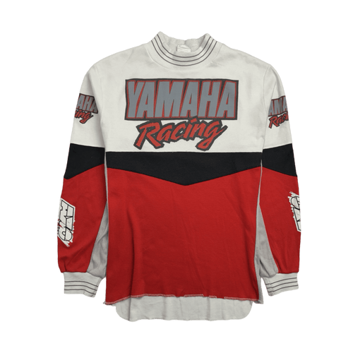 (M) Vintage 90s Yamaha Racing L/S Tee White | Vintage Clothing Store Canada