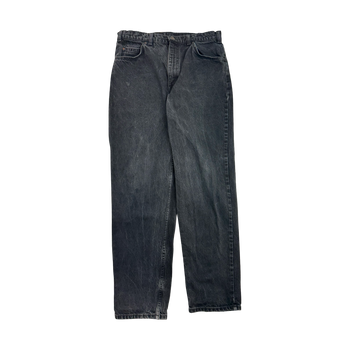 Vintage 634 Orange Tab Levis Denim Pants Black
