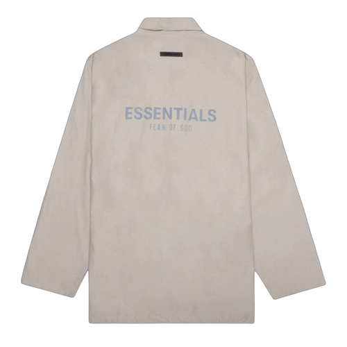 Fear of God Essentials Coaches Jacket Moss | Vintage Clothing Store Canada