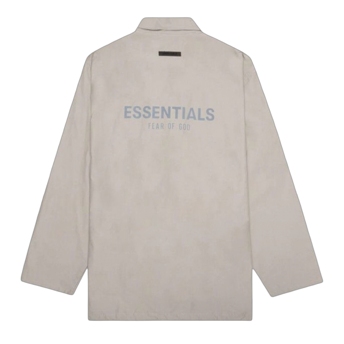 Fear of God Essentials Coaches Jacket Moss | Vitnage Clothing Store Canada