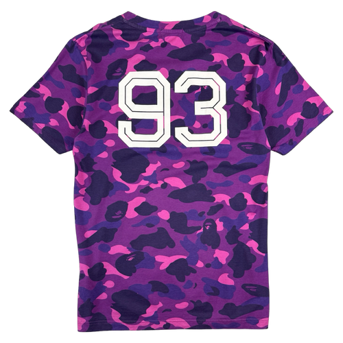 BAPE Apesta 93 Camo Tee Purple (USED) | Vintage Clothing Store Canada