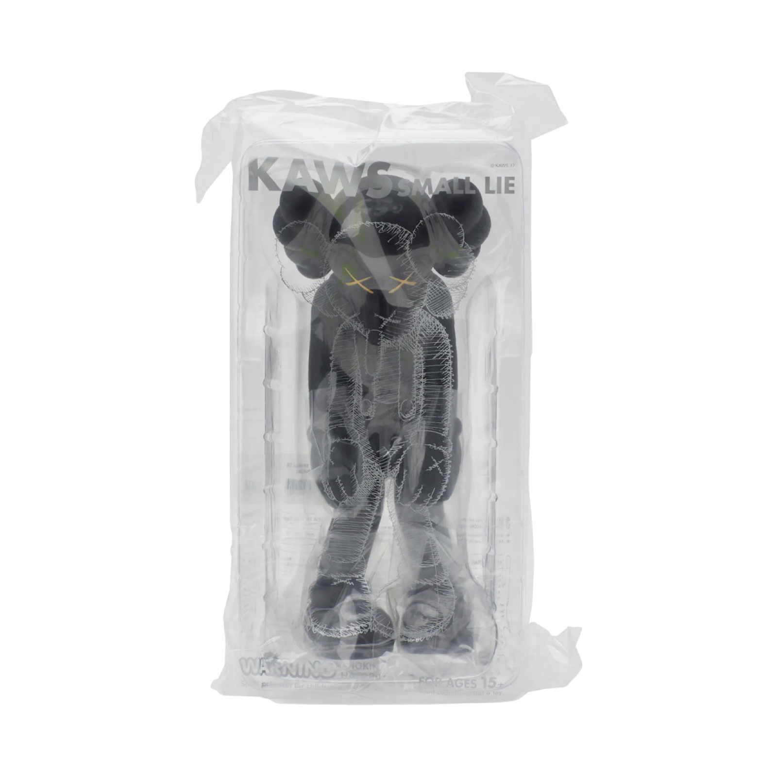 KAWS Small Lie Companion Vinyl Figure Black
