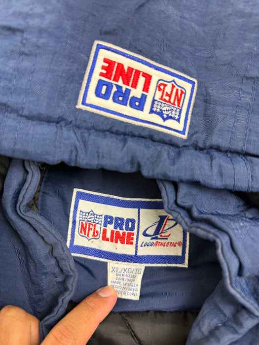 Vintage Dallas Cowboys Logo Athletic Hooded Jacket Navy | Vitnage Clothing Store Canada