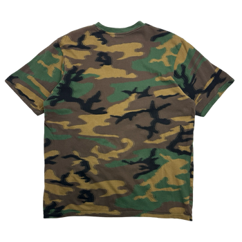 Supreme Intarsia Camo S/S Top Woodland Camo (USED)