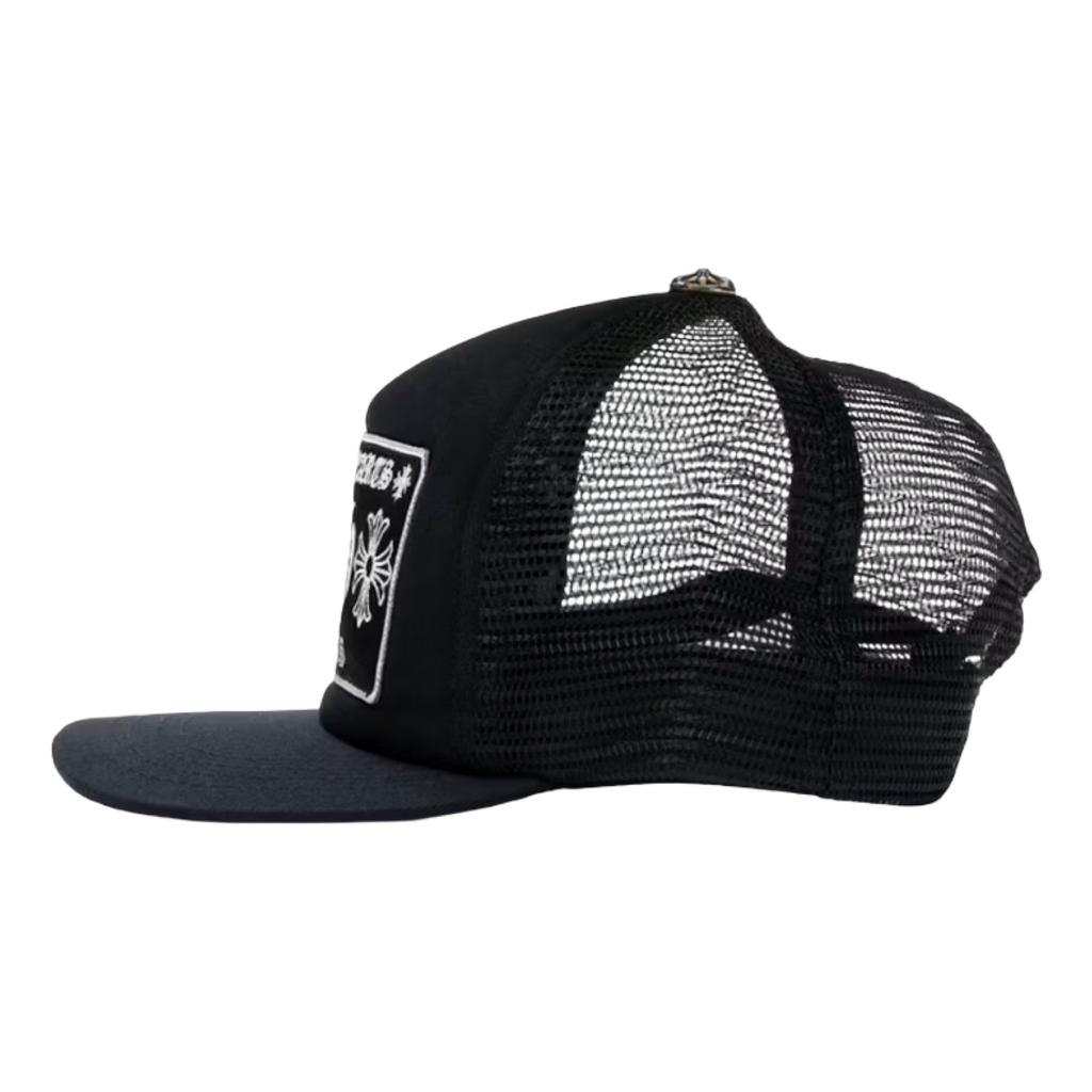 Chrome Hearts CH Las Vegas Trucker Hat Black