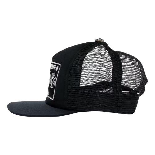 Chrome Hearts CH Las Vegas Trucker Hat Black