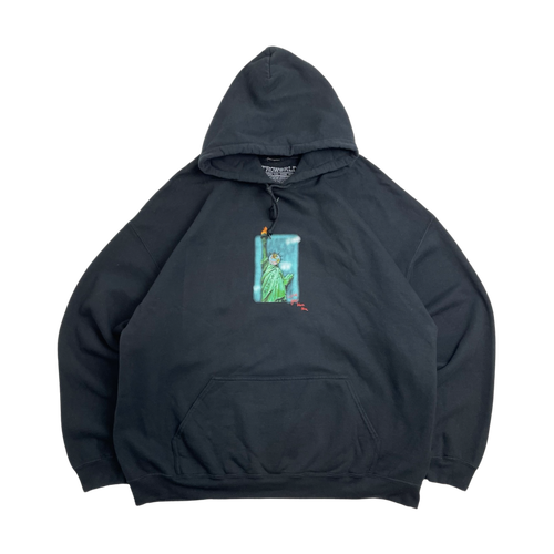 Travis Scott Madison Square Garden Hoodie Black | Vintage Clothing Store Canada