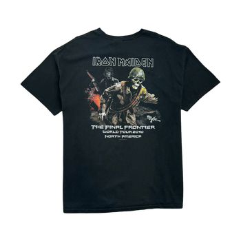 (L) Iron Maiden 2010 The Final Frontier Tour Tee Black