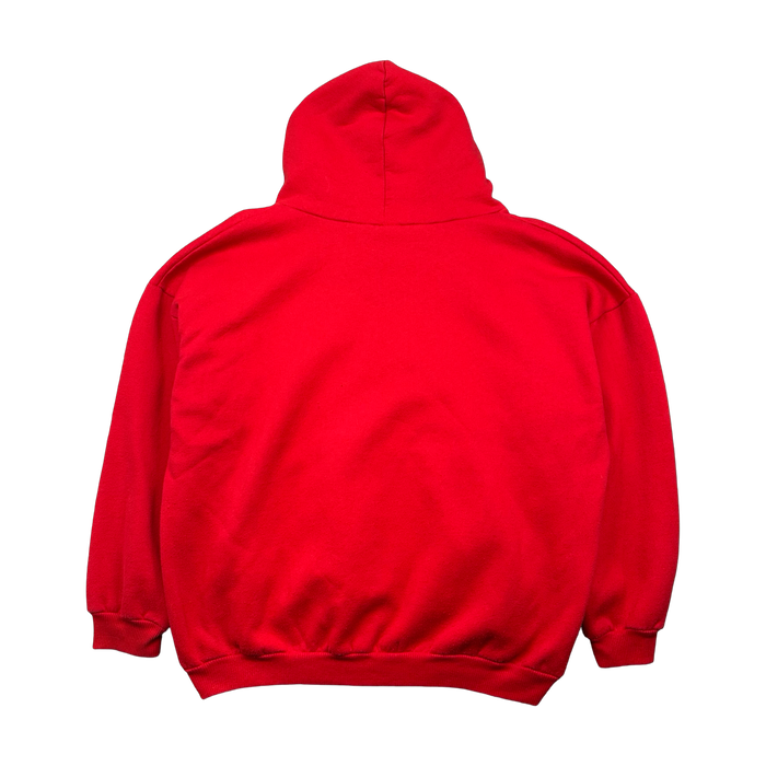 Vintage Fox Racing Logo Hoodie Red | Vitnage Clothing Store Canada