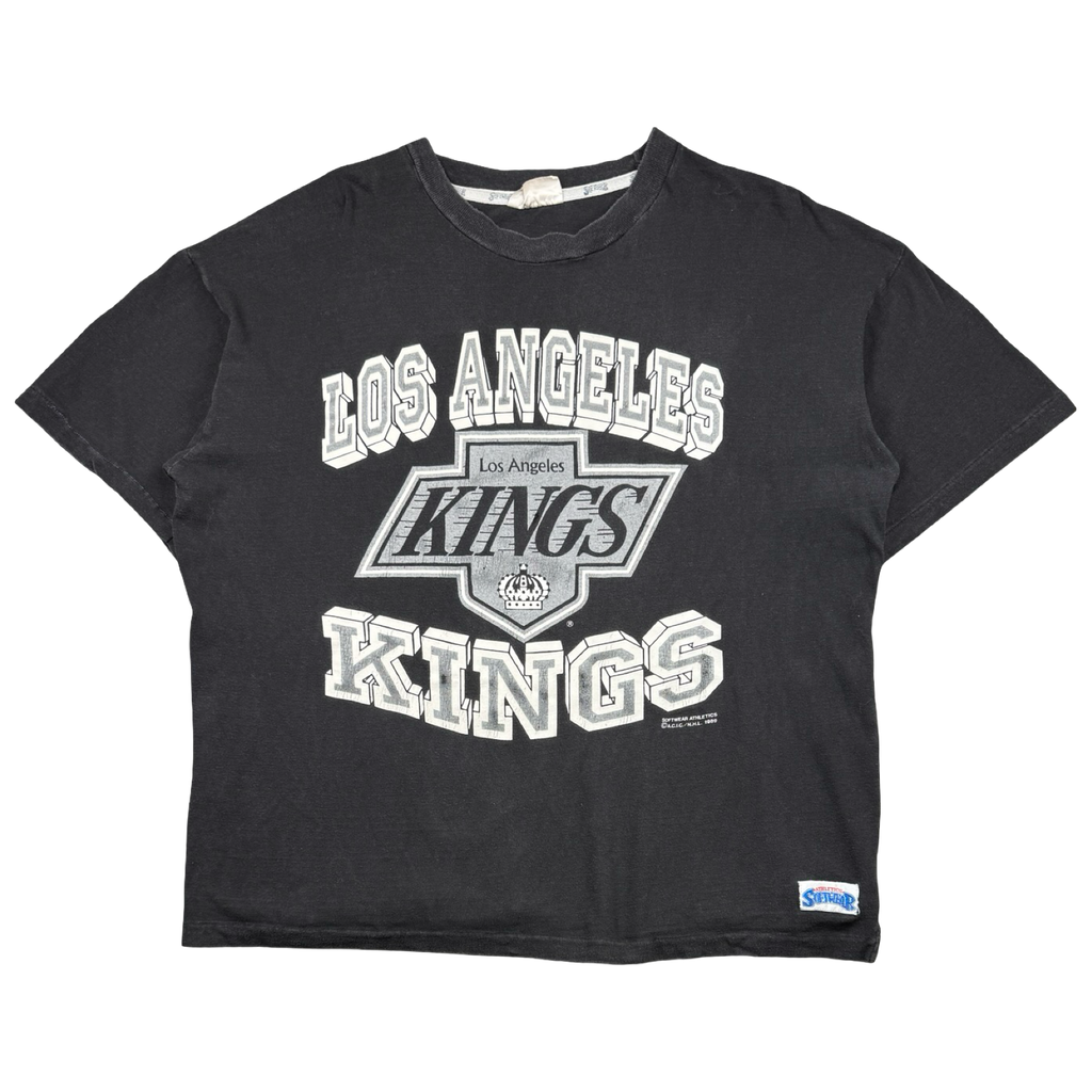 Vintage NHL Los Angeles Kings Logo Tee Black