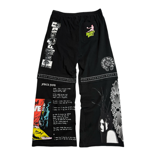 Chrome Hearts Deadly Doll Sweatpants Black | Vintage Clothing Store Canada