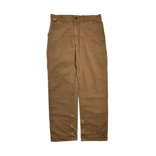 (36) Vintage FR Carhartt Carpenter Pants Tan Brown | Vintage Clothing Store Canada