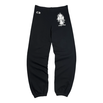 Chrome Hearts Cemetery Cross Sweatpants Black