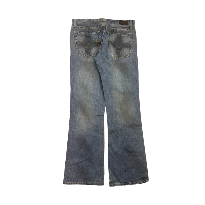 Vintage Y2k Xray Denim Pants Dark | Vitnage Clothing Store Canada