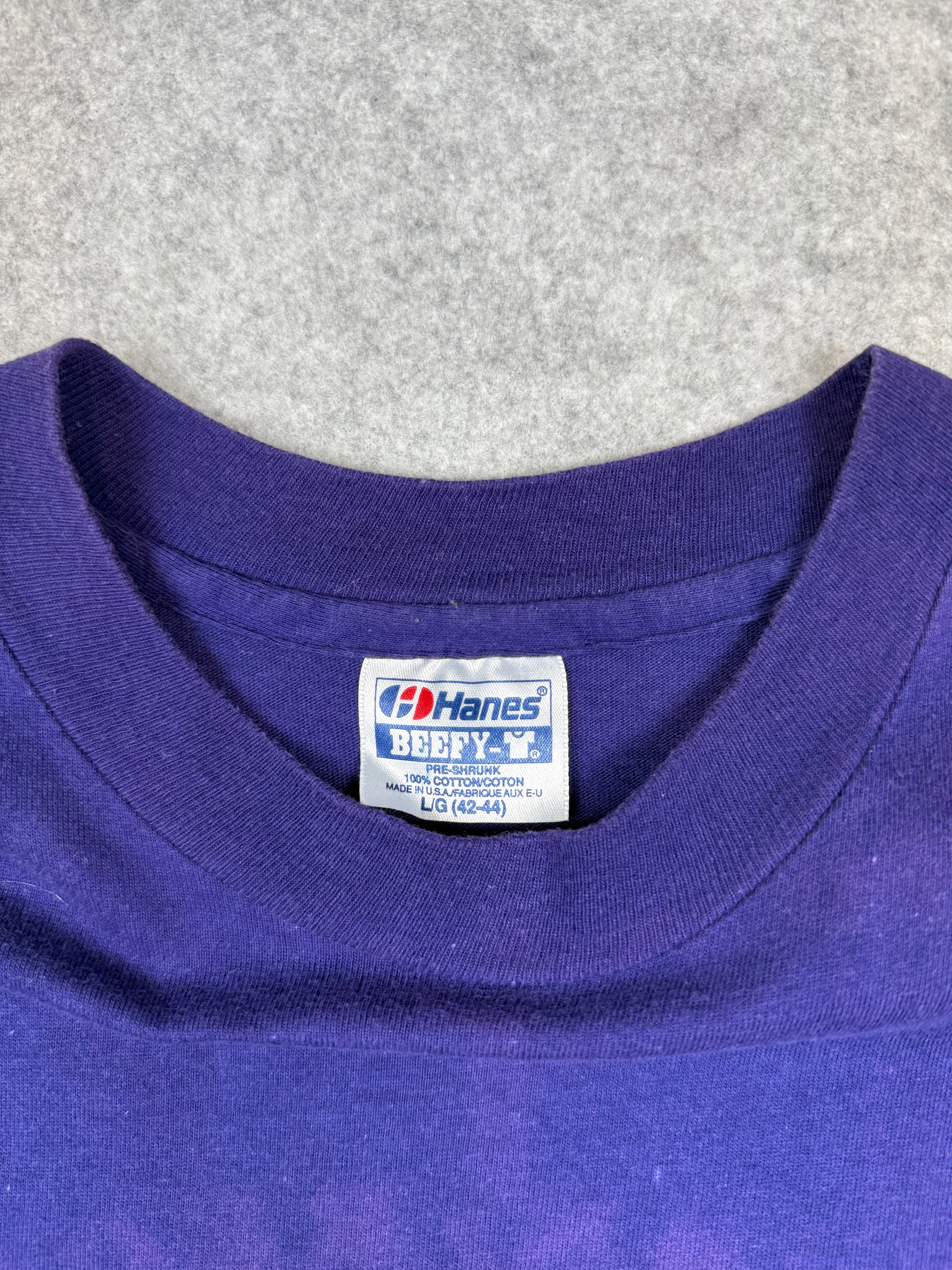 Vintage Harley Davidson Harley Owners Group Tee Purple