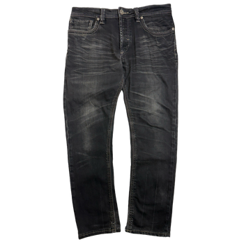 Parasuco Mike Fit Wrinkled Pants Black