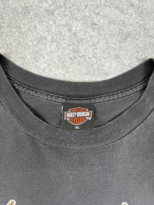 Vintage Harley Davidson Eagle Wing Spread Tee Black | Vitnage Clothing Store Canada