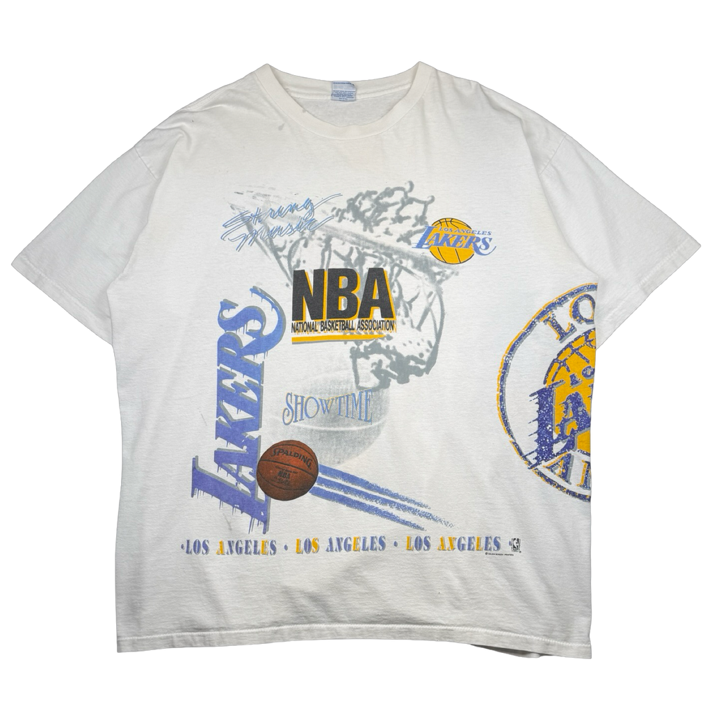 Vintage Salem Showtime Lakers Tee White