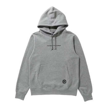 BAPE x OVO Pullover Hoodie Grey
